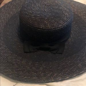 Saks Fifth Avenue Bow Floppy Hat